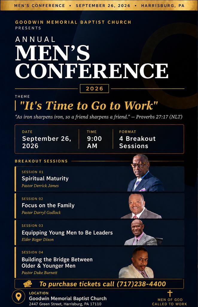 Men's Conference 2026 Flyer
